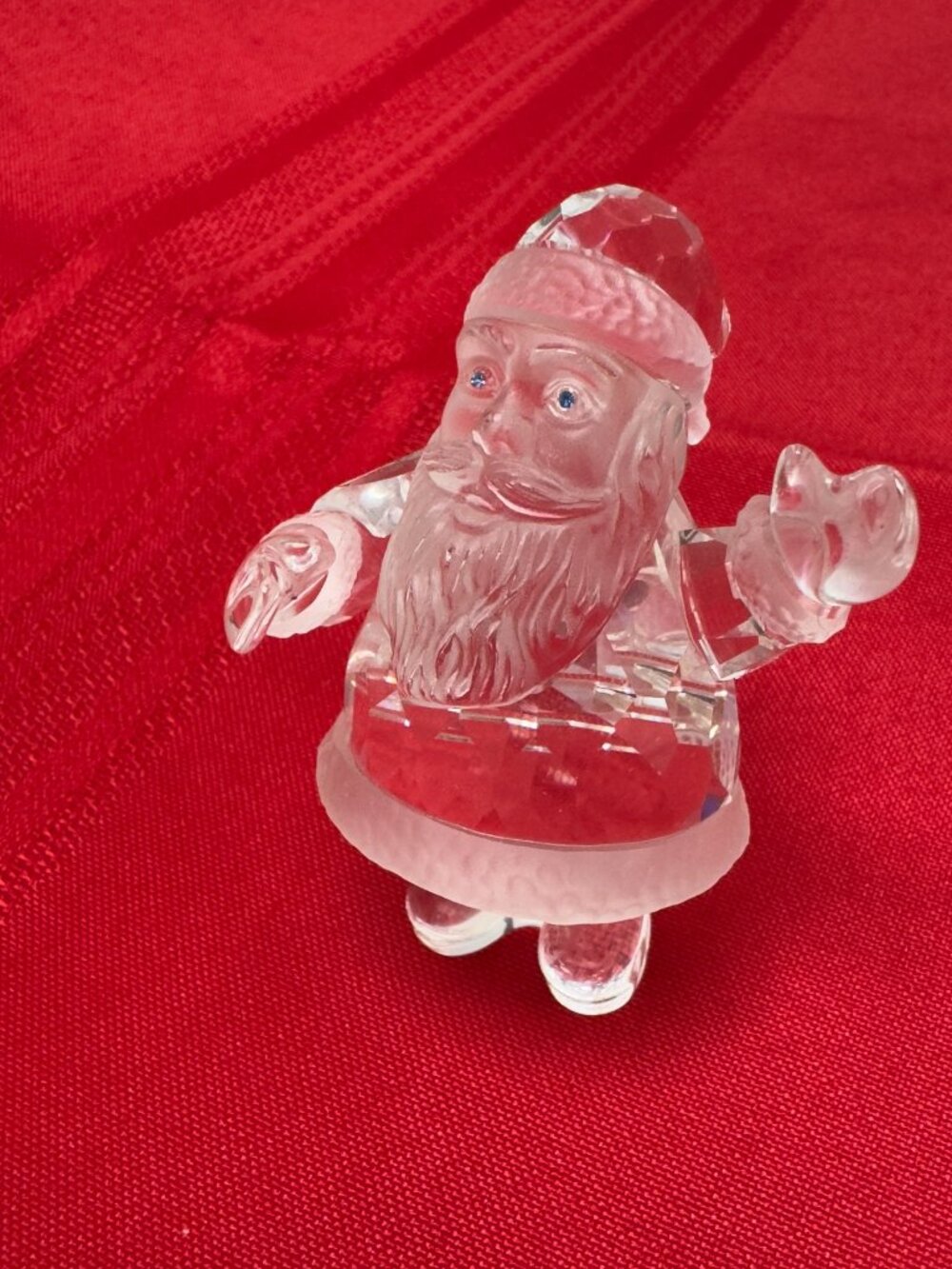 Retired Swarvoski Santa Claus